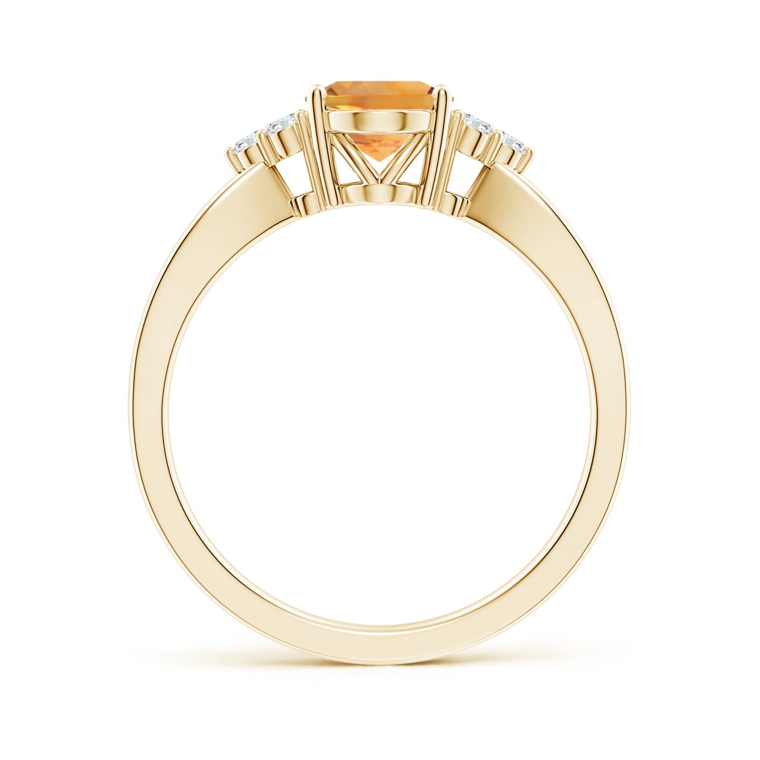 AA - Citrine / 1.18 CT / 14 KT Yellow Gold