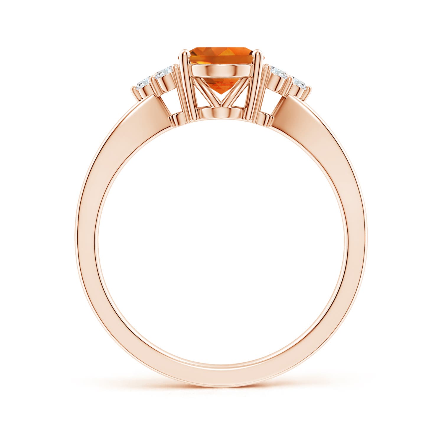 AAAA - Citrine / 1.18 CT / 14 KT Rose Gold