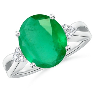 Oval A Emerald