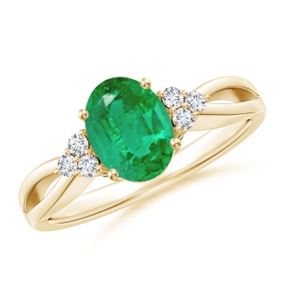 Oval AA Emerald
