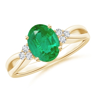 Oval AA Emerald
