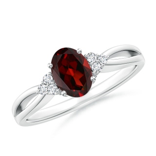 Oval AAA Garnet