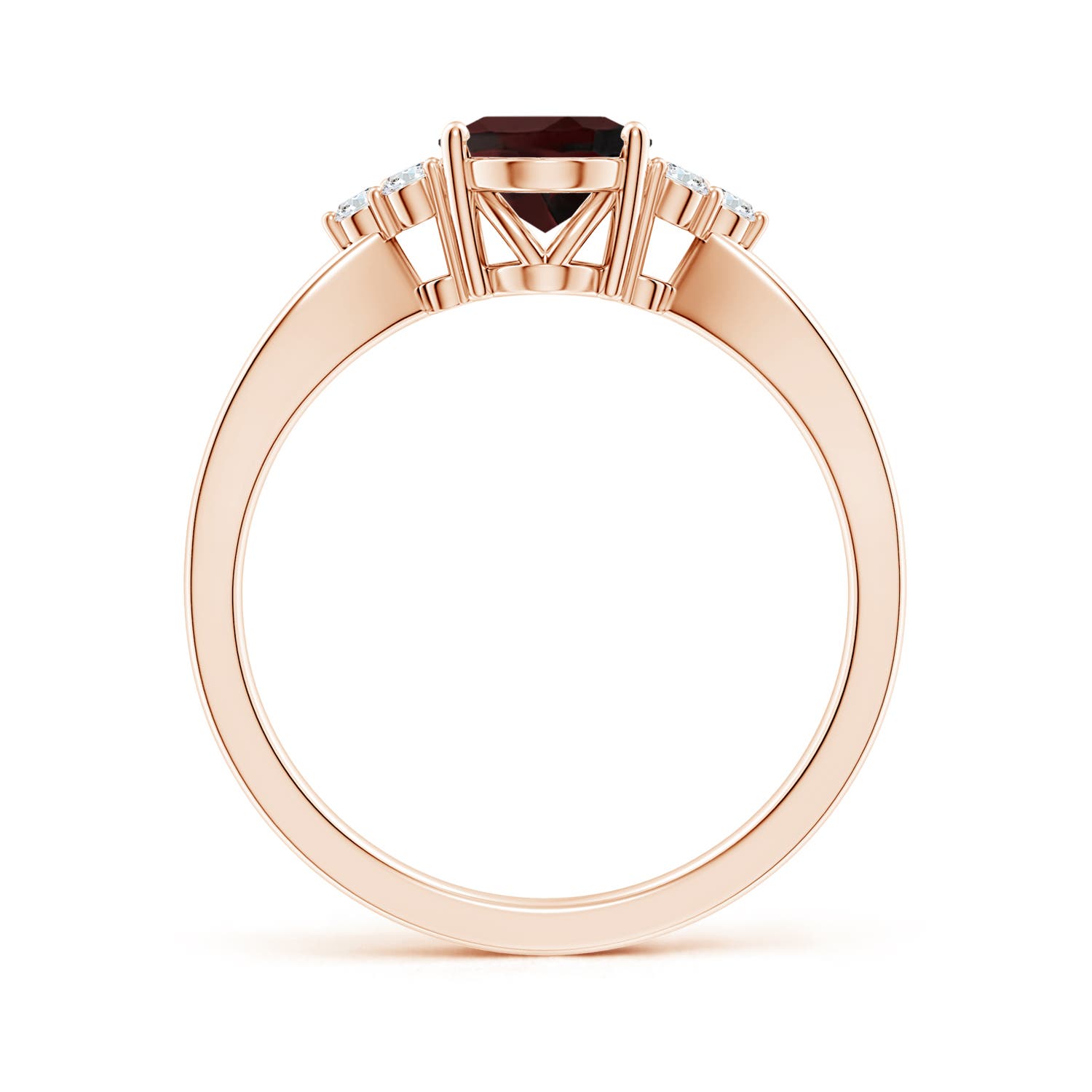 A - Garnet / 1.53 CT / 14 KT Rose Gold