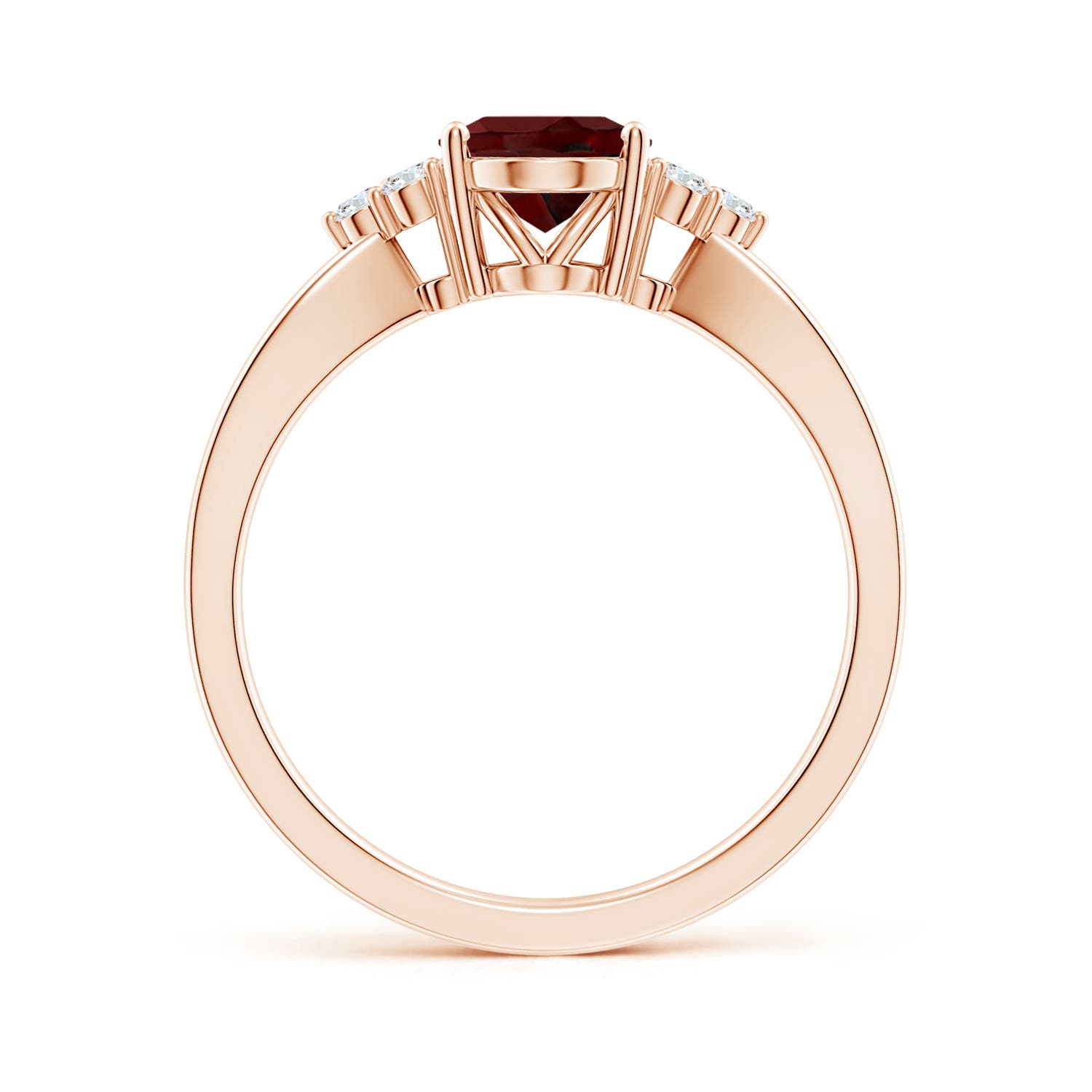 AAA - Garnet / 1.53 CT / 14 KT Rose Gold