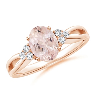 Oval AA Morganite