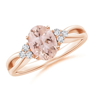 Oval AAA Morganite