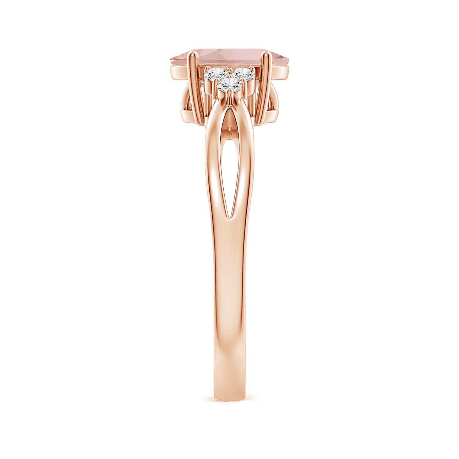 AAA - Morganite / 1.18 CT / 14 KT Rose Gold