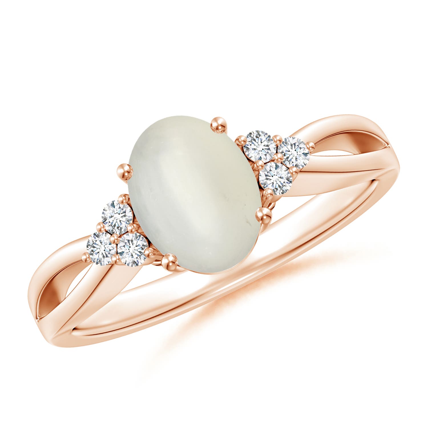 AAA - Moonstone / 1.18 CT / 14 KT Rose Gold