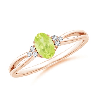 Oval A Peridot