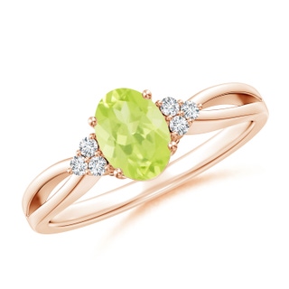 Oval A Peridot