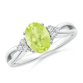 Oval A Peridot