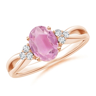 Oval A Pink Tourmaline
