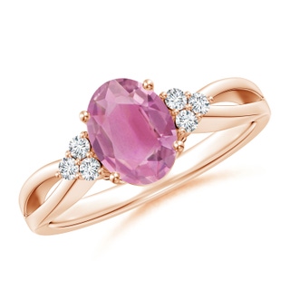 Oval AA Pink Tourmaline