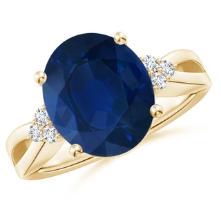 Oval AA Blue Sapphire