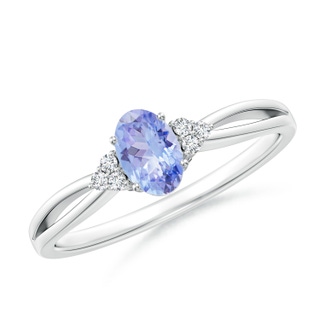 Oval AA Tanzanite
