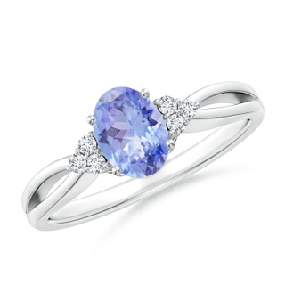 Oval A Tanzanite
