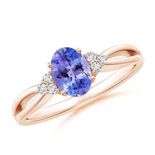 Oval AA Tanzanite