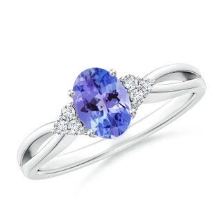 Oval AA Tanzanite