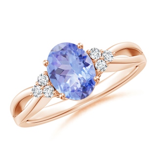 Oval A Tanzanite