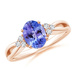Oval AA Tanzanite
