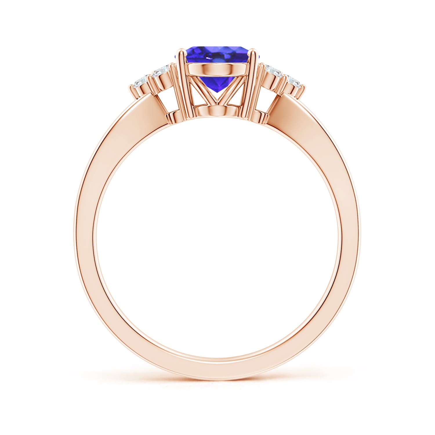 AA - Tanzanite / 1.33 CT / 14 KT Rose Gold