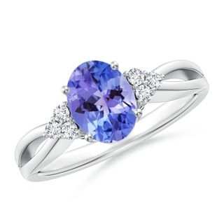 Oval AA Tanzanite
