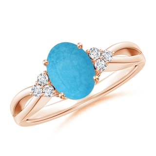 Oval A Turquoise