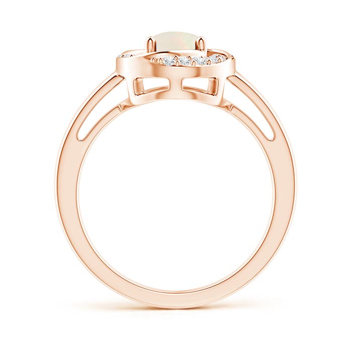 A - Opal / 0.64 CT / 14 KT Rose Gold