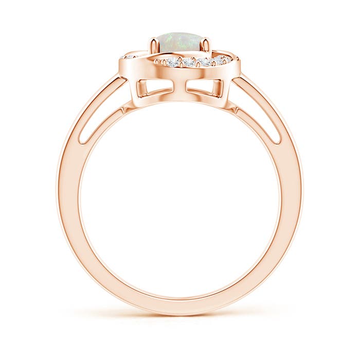 AA - Opal / 0.64 CT / 14 KT Rose Gold