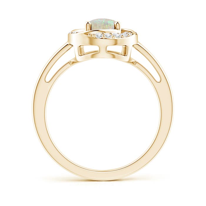 AAA - Opal / 0.64 CT / 14 KT Yellow Gold