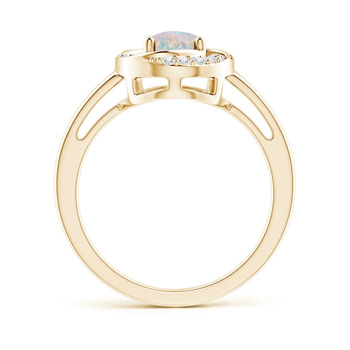 AAAA - Opal / 0.64 CT / 14 KT Yellow Gold