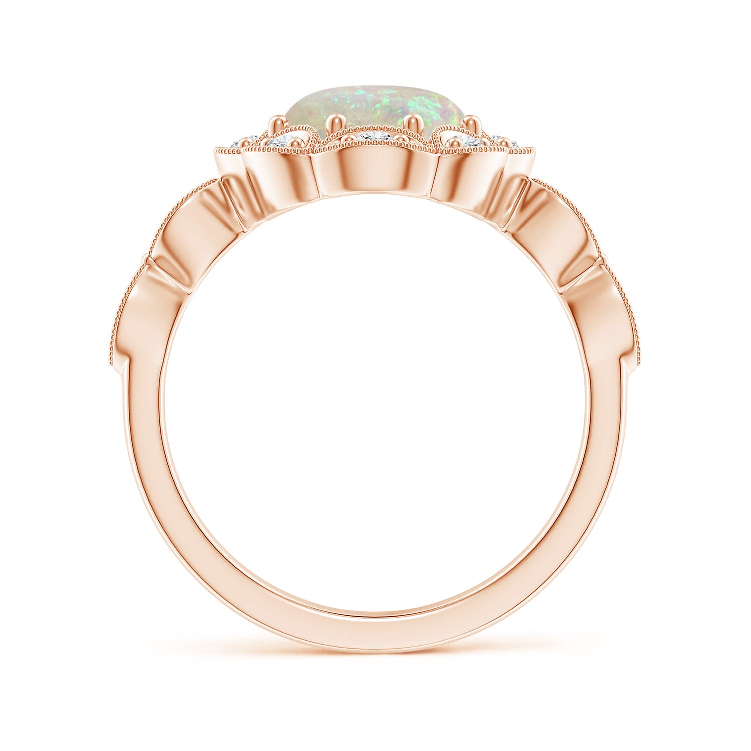 AAA - Opal / 1.62 CT / 14 KT Rose Gold