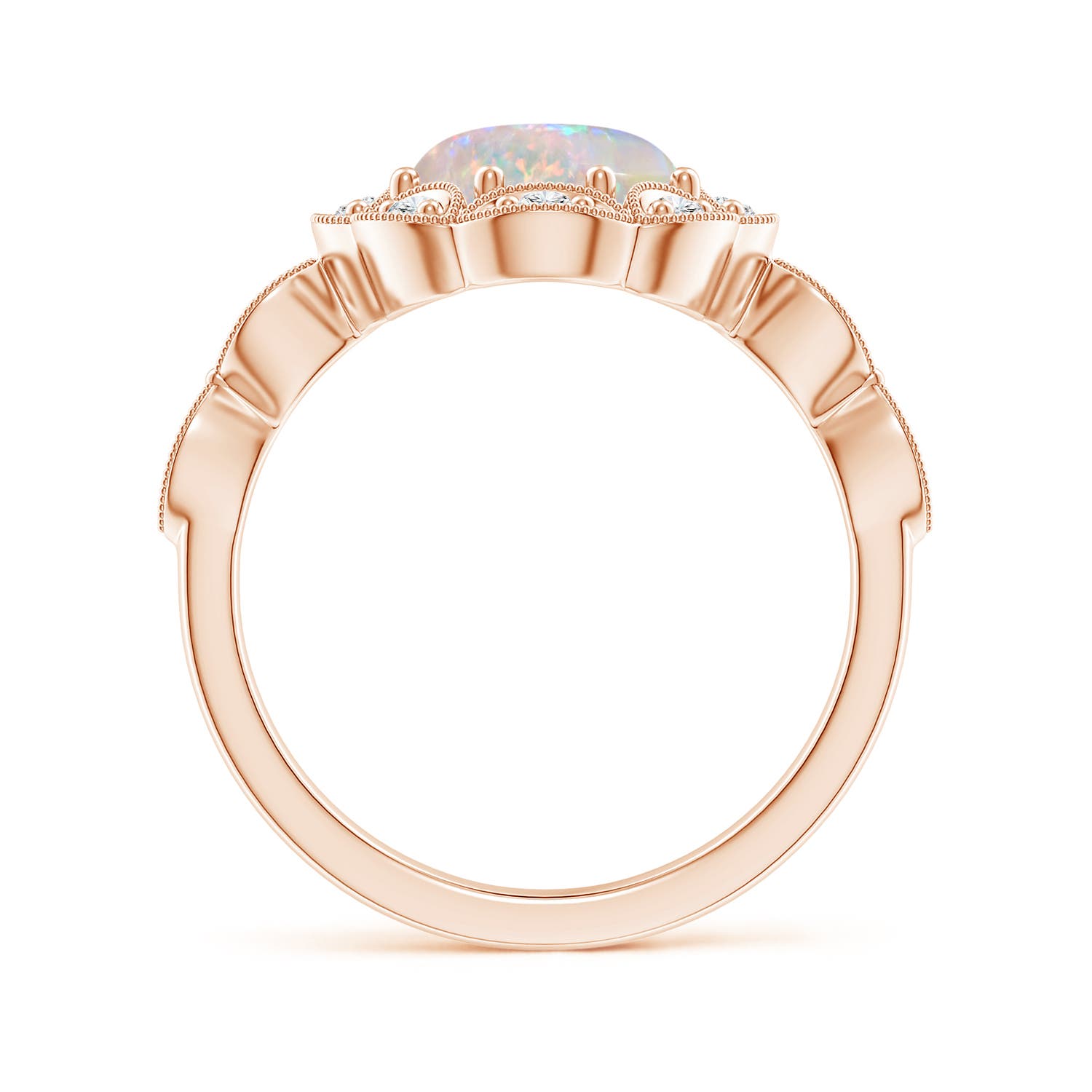 AAAA - Opal / 1.62 CT / 14 KT Rose Gold