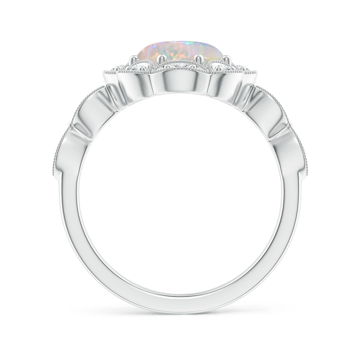 AAAA - Opal / 1.62 CT / 14 KT White Gold