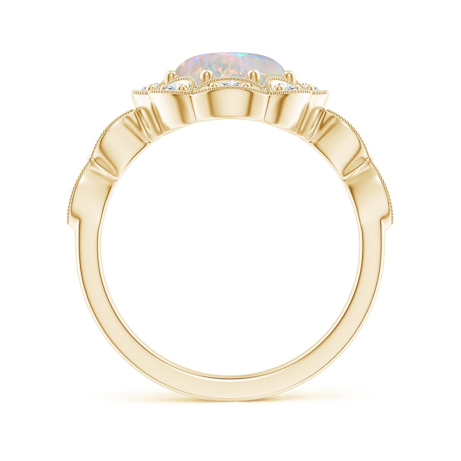 AAAA - Opal / 1.62 CT / 14 KT Yellow Gold