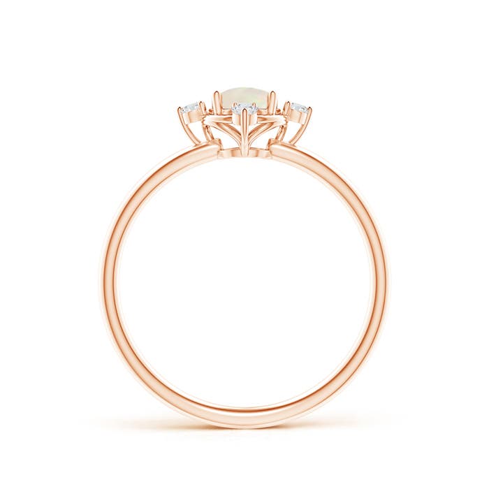 A - Opal / 0.43 CT / 14 KT Rose Gold