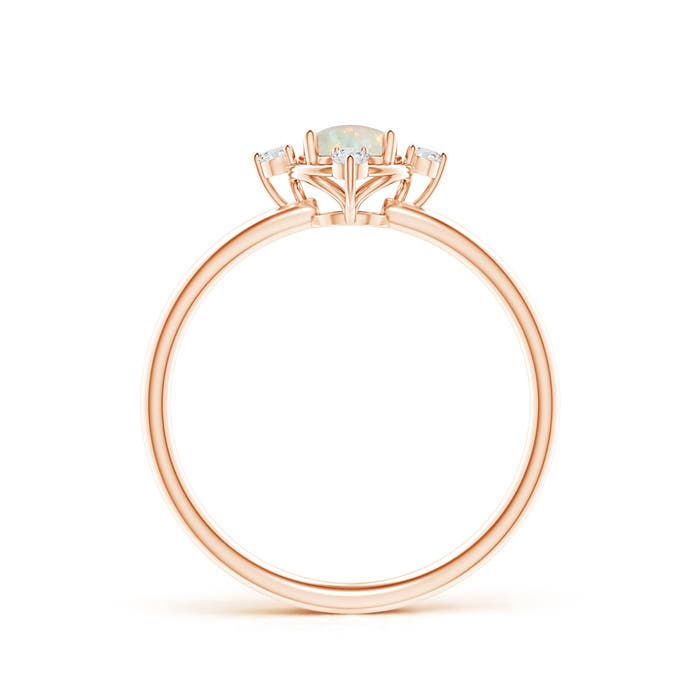 AAA - Opal / 0.43 CT / 14 KT Rose Gold