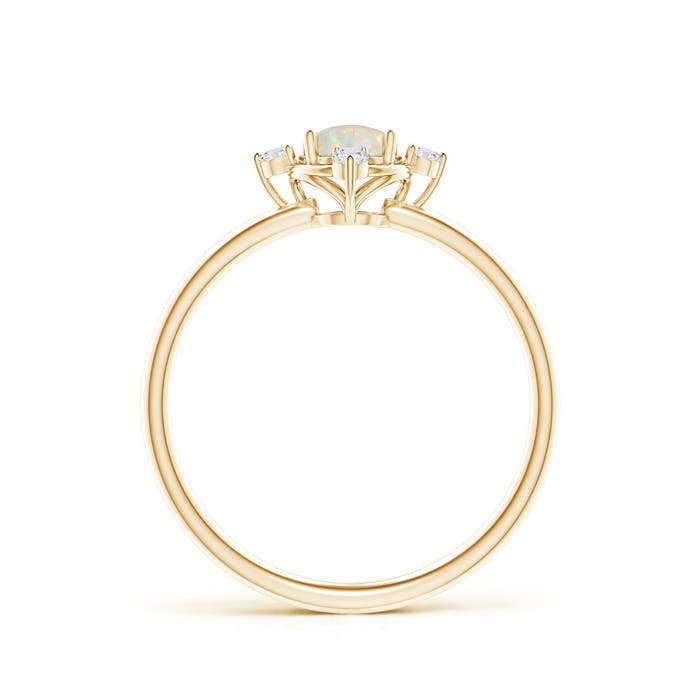 AAA - Opal / 0.43 CT / 14 KT Yellow Gold