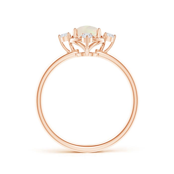 A - Opal / 0.66 CT / 14 KT Rose Gold