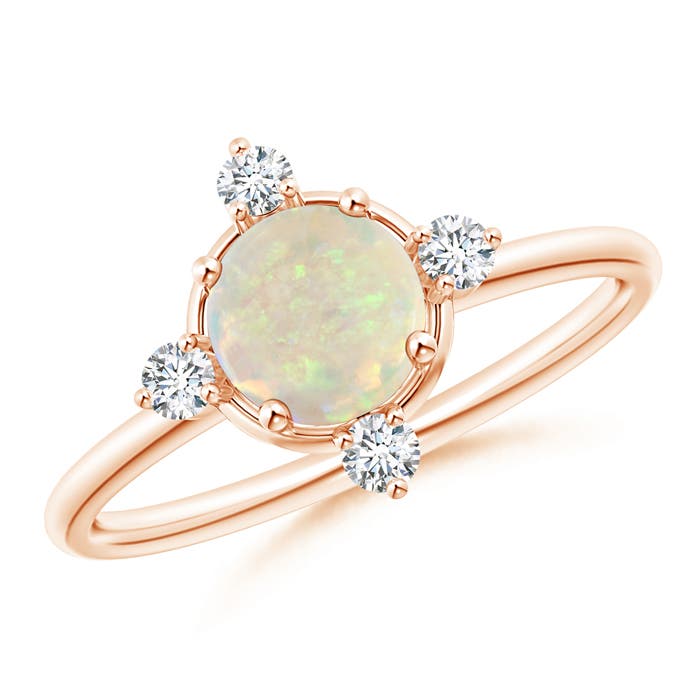 AAA - Opal / 0.66 CT / 14 KT Rose Gold