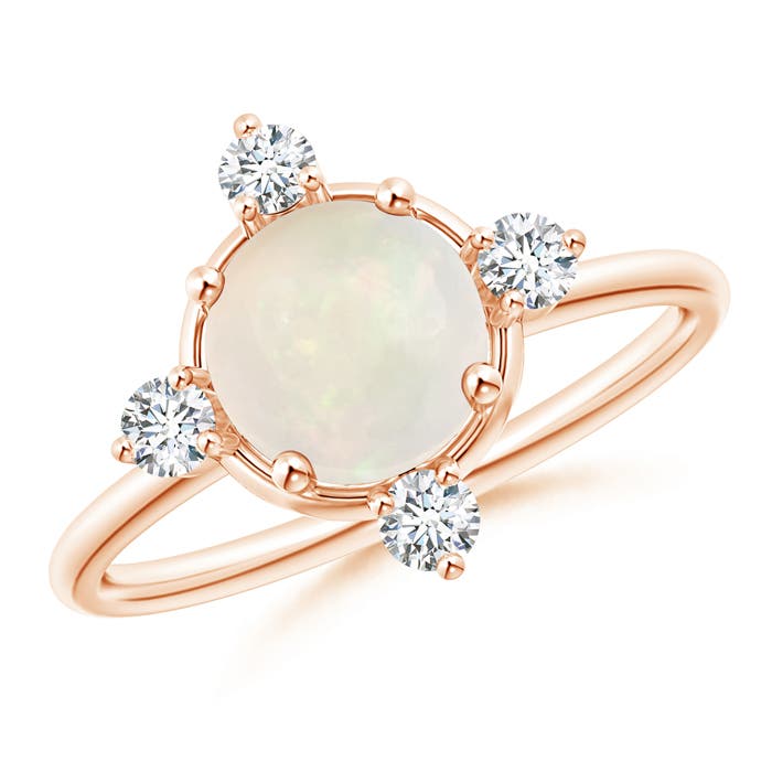 A - Opal / 1.03 CT / 14 KT Rose Gold