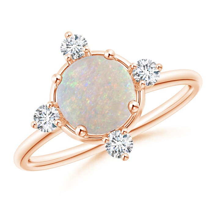 AA - Opal / 1.03 CT / 14 KT Rose Gold