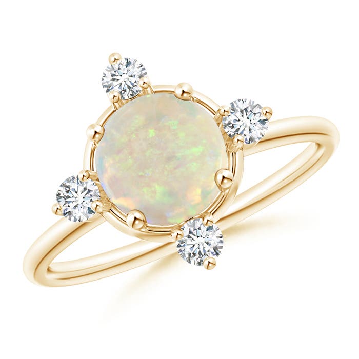 AAA - Opal / 1.03 CT / 14 KT Yellow Gold