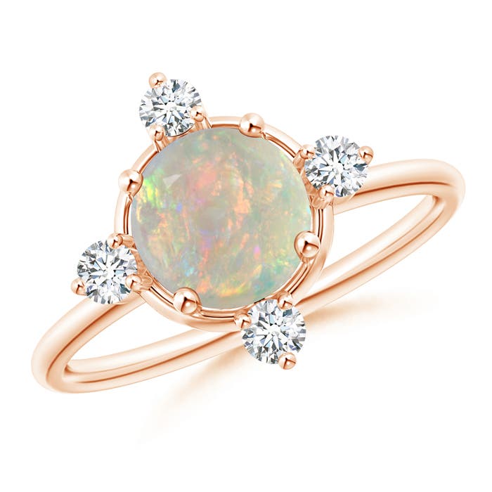 AAAA - Opal / 1.03 CT / 14 KT Rose Gold