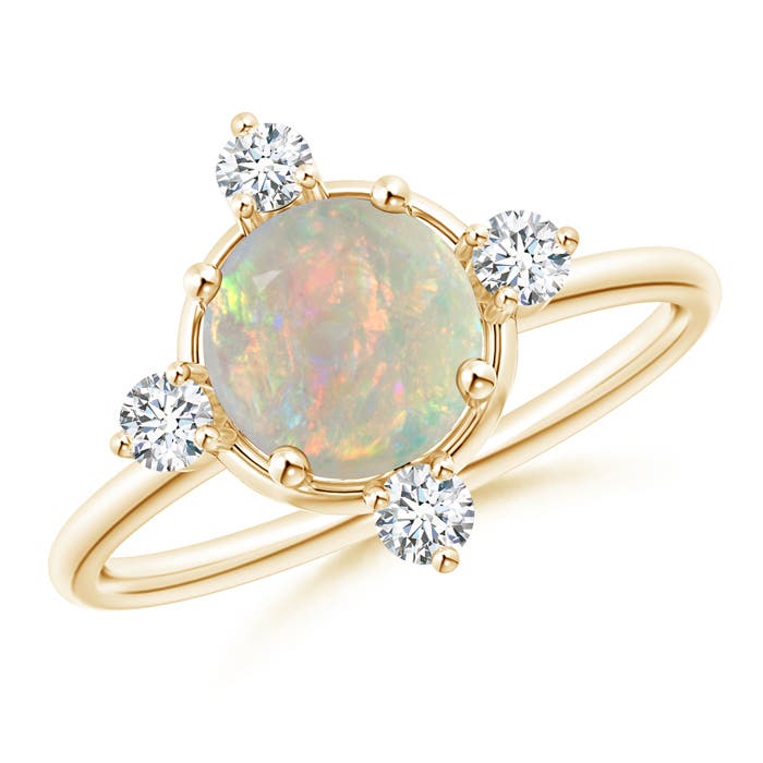 AAAA - Opal / 1.03 CT / 14 KT Yellow Gold