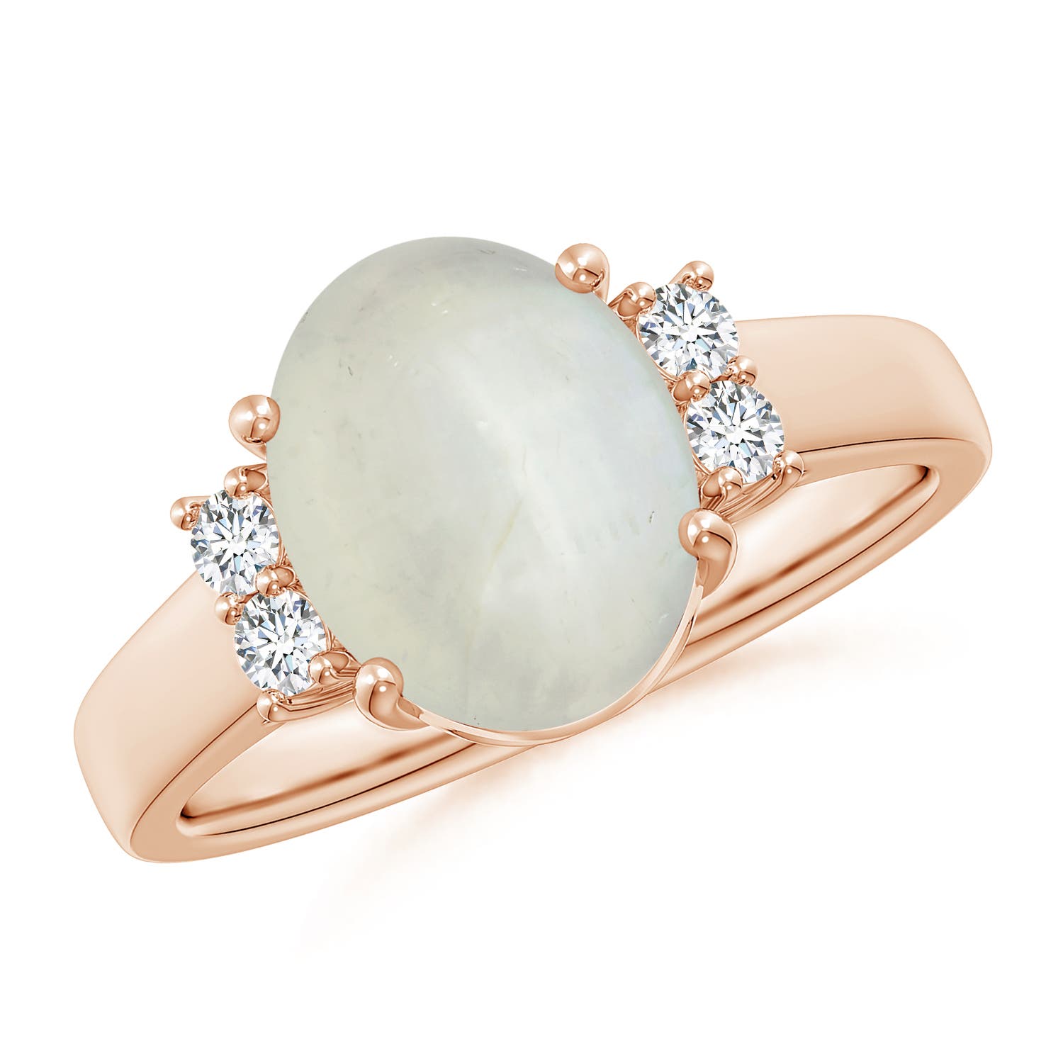 AA - Moonstone / 2.66 CT / 14 KT Rose Gold