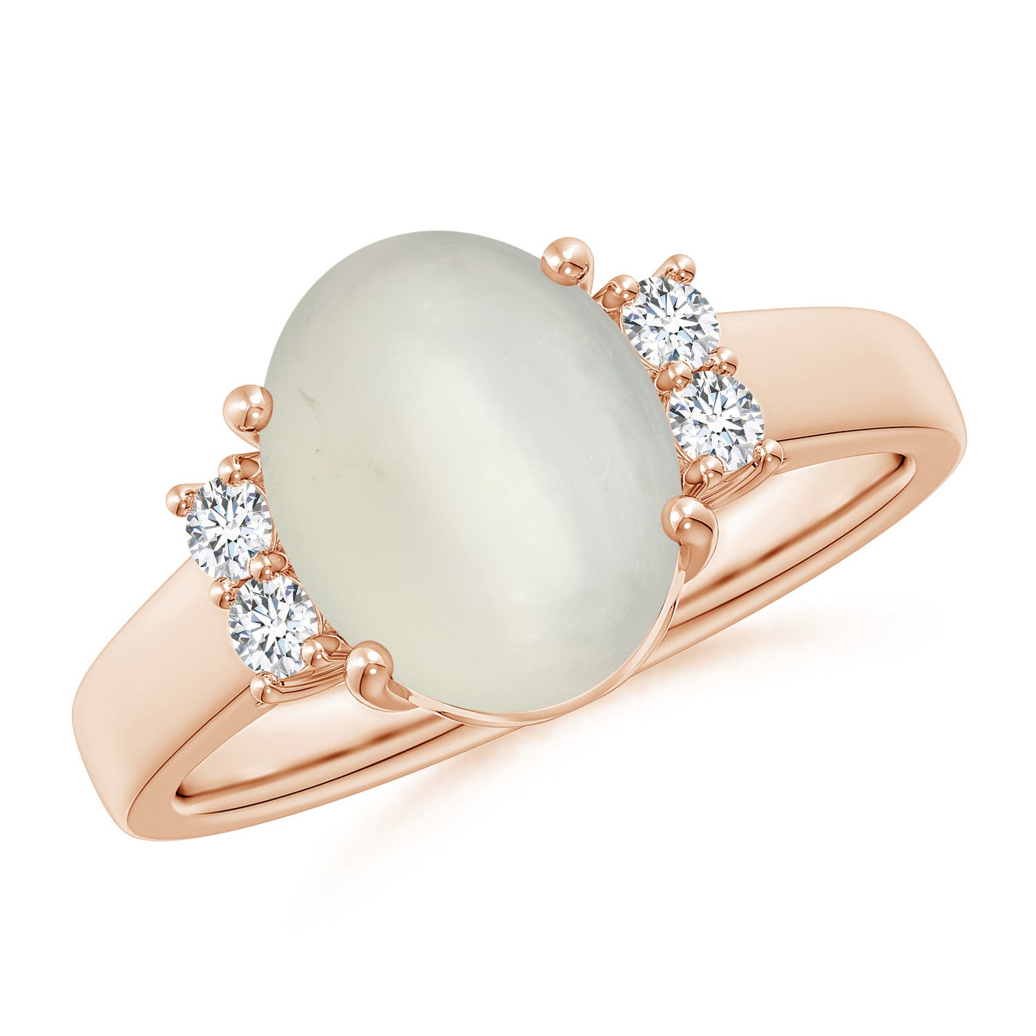 AAA - Moonstone / 2.66 CT / 14 KT Rose Gold