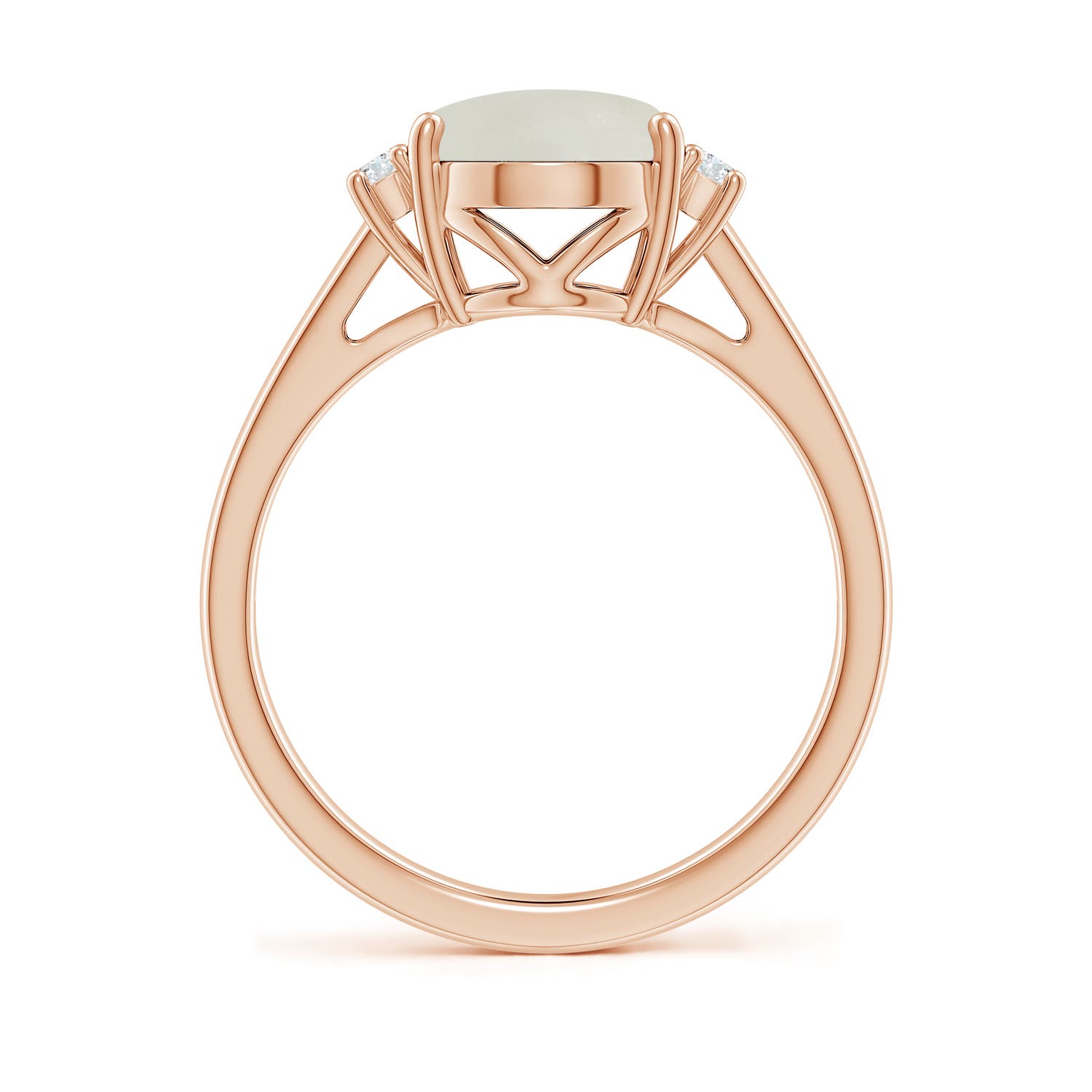 AAA - Moonstone / 2.66 CT / 14 KT Rose Gold