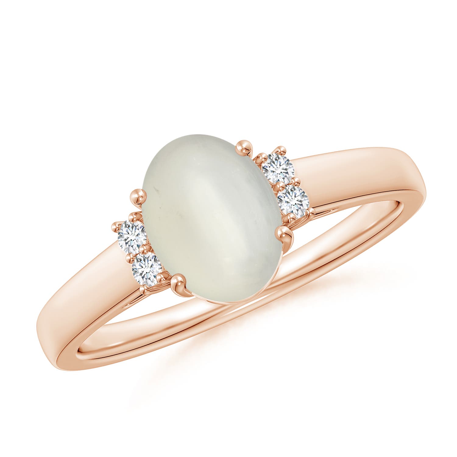 AAA - Moonstone / 1.17 CT / 14 KT Rose Gold