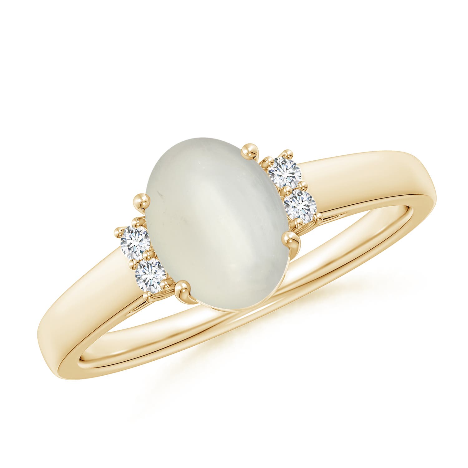 AAA - Moonstone / 1.17 CT / 14 KT Yellow Gold